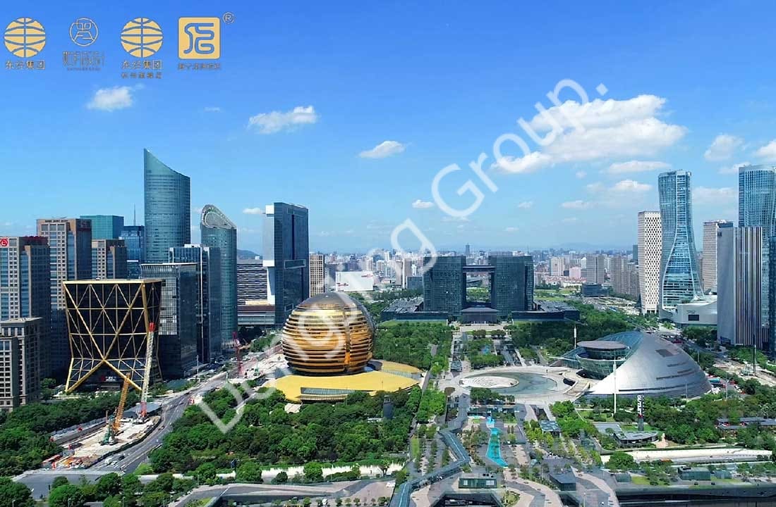 Dongjing Group 2020 ลูกค้า VIP ผ้าฤดูใบไม้ร่วง/ฤดูหนาวเปิดตัวผลิตภัณฑ์ใหม่ Conference-On-site Process Film